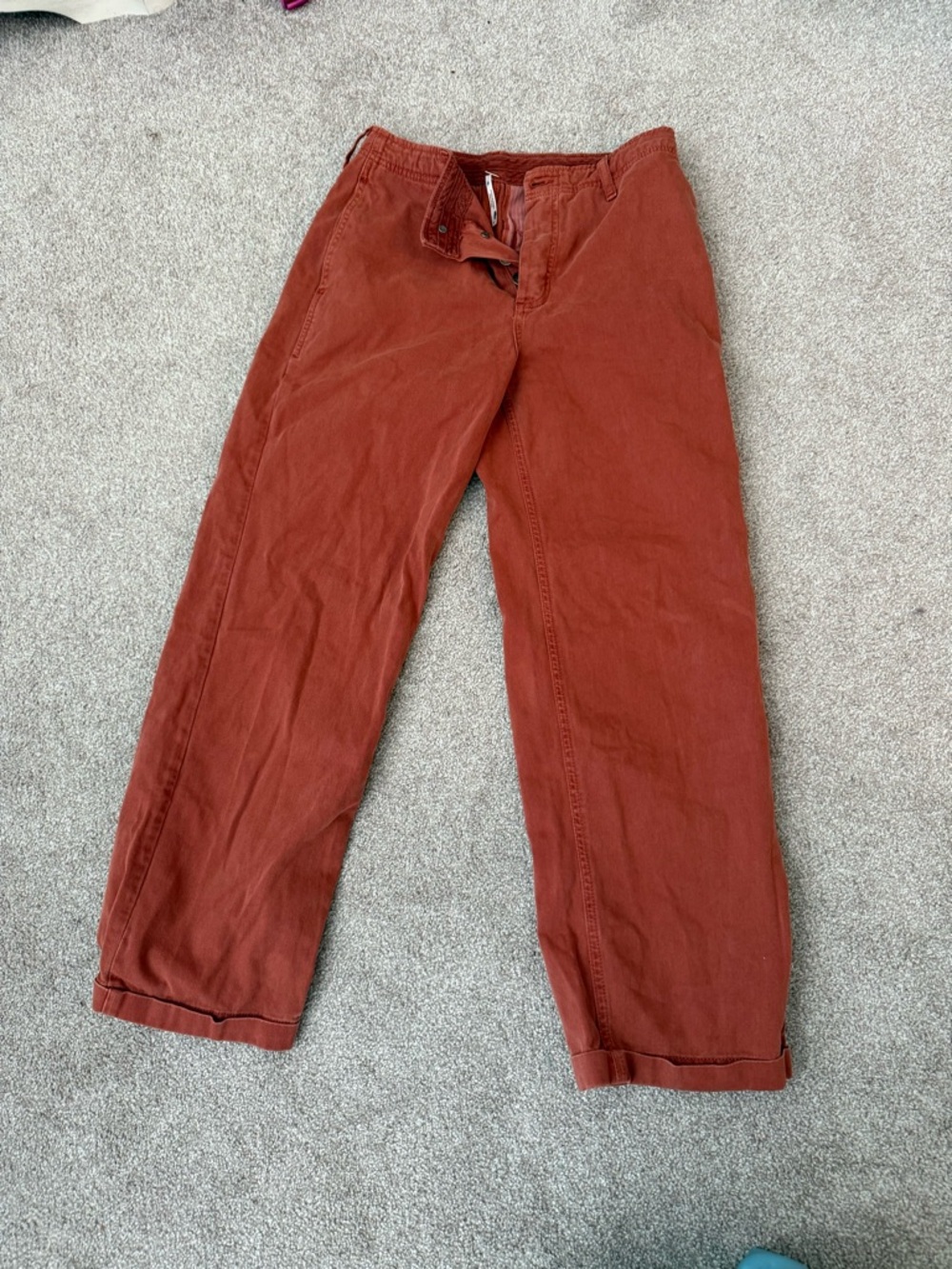 Free People Low Rise Pants - Classic Straight Fit